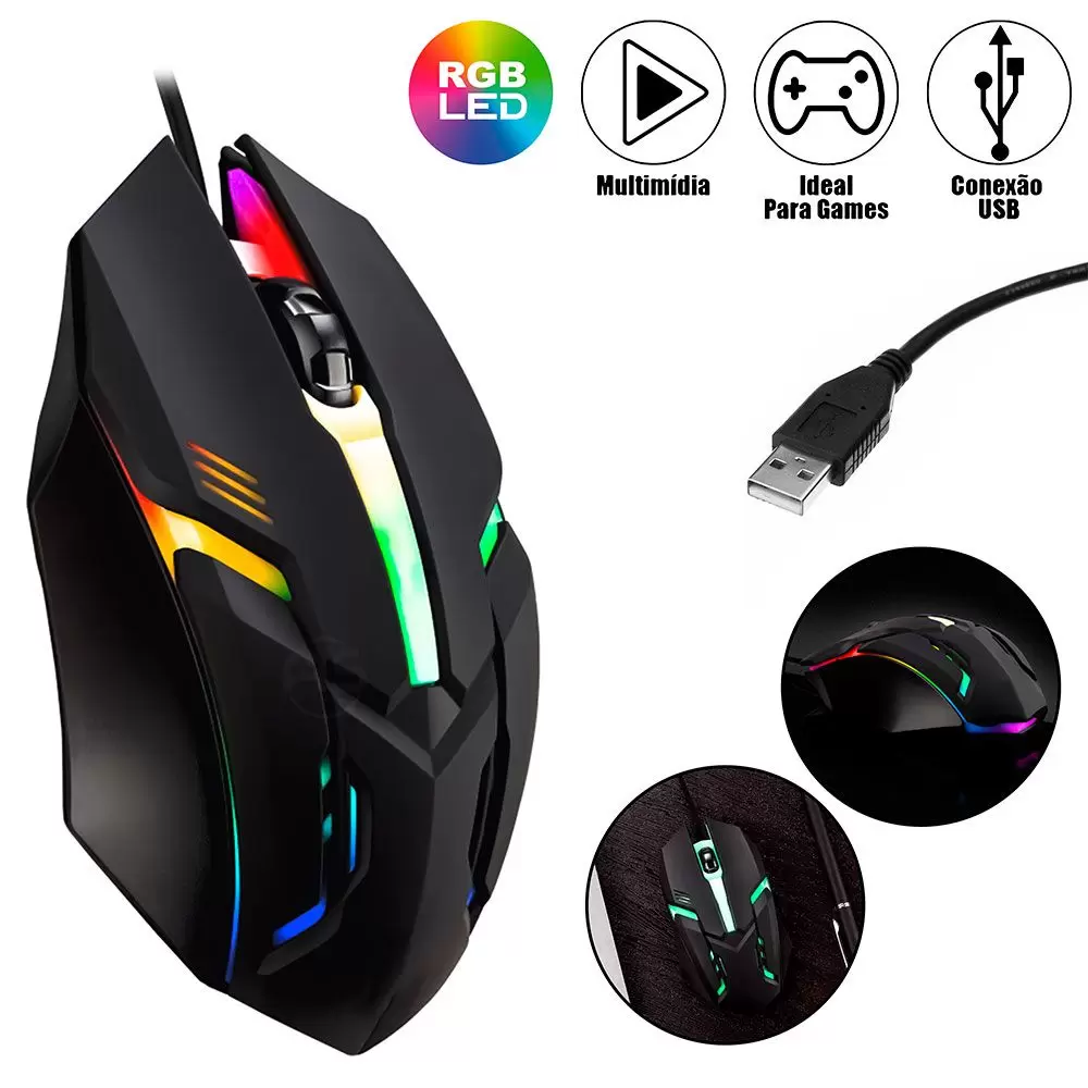 Promoções de Mouses RGB