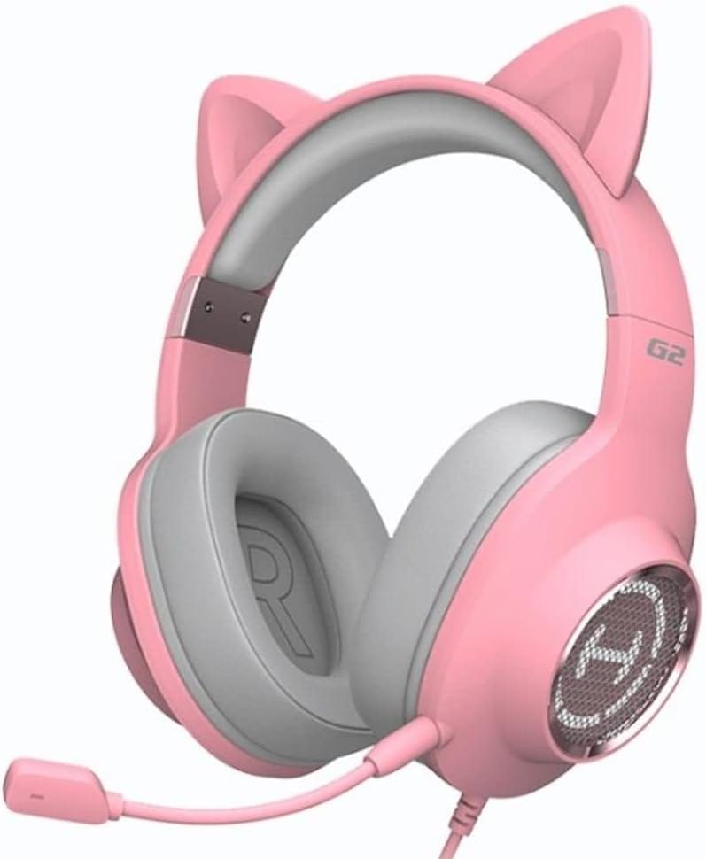 Headset Gamer Rosa