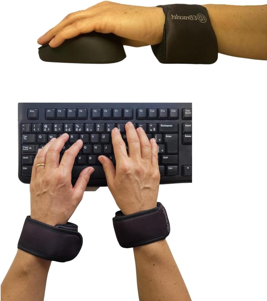 Apoio de Punho para Teclado e Mouse Ergonômico