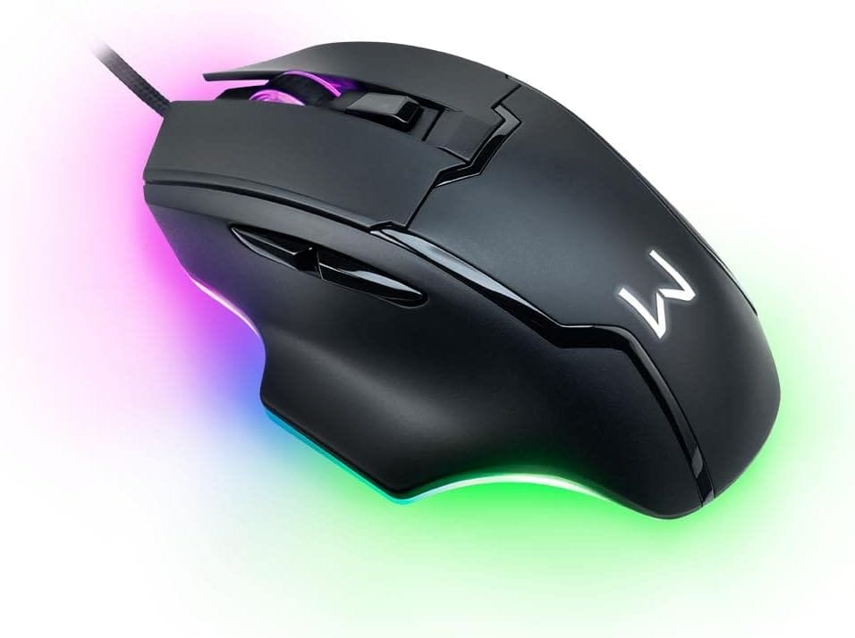 Mouse Gamer Rainbow Gunter 6400DPI Warrior – MO297